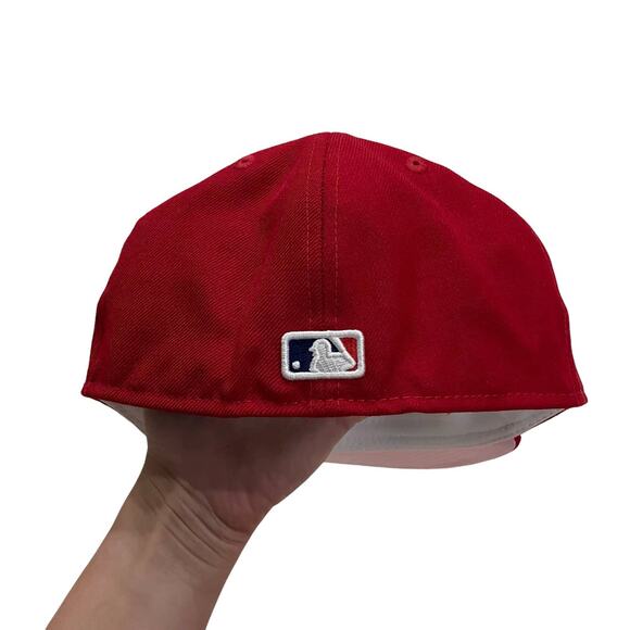 New era Philadelphia Phillies fitted hat 7 1/2 - Picture 3 of 4